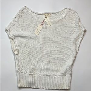 Moth anthropologie chunky knit tank sweater